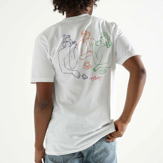 Obey Ανδρική κοντομάνικη μπλούζα Cup Of Tea Classic T-Shirt